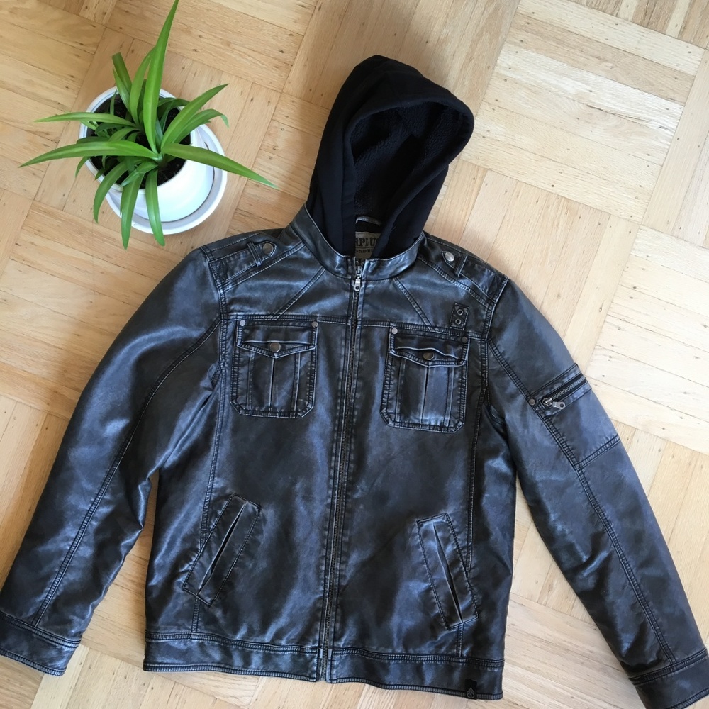 (faux) Leather jacket